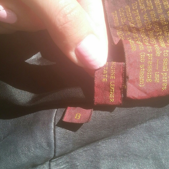 Vintage Eittenne Aigner Leather Jacket - Picture 6 of 6